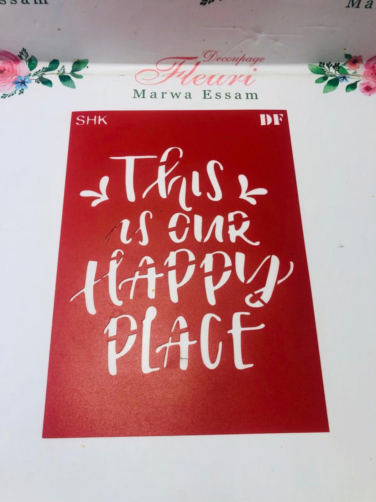 decoupage stencil