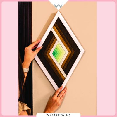 تابلوه حائط خشب 