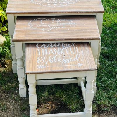 طقم ترابيزات 